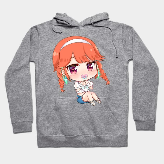 Hololive Takanashi Kiara Hoodie by Sorenmercier